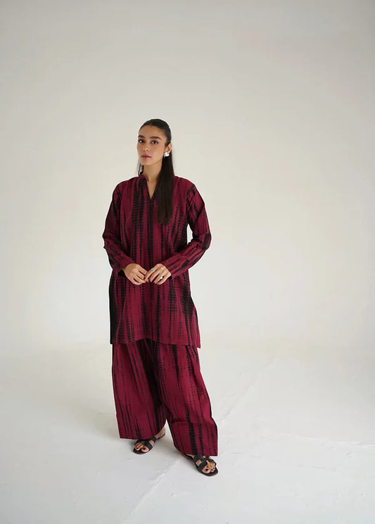 Cherry cola 2pcs {farshi shalwar}